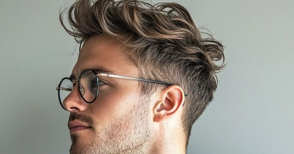 Long shaggy French crop with textured layers.