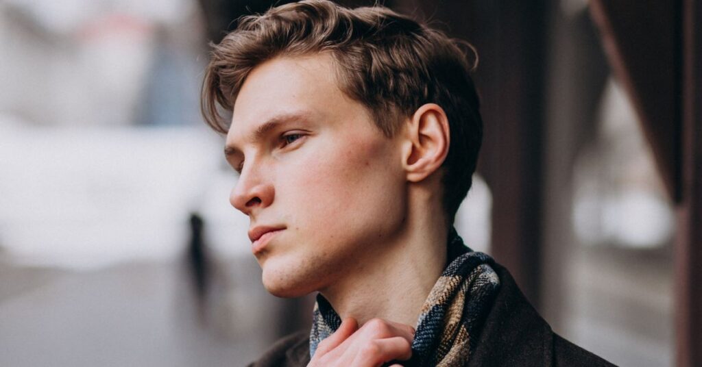 Short spiky layers for men with vertical texturizing for quick 30-second styling