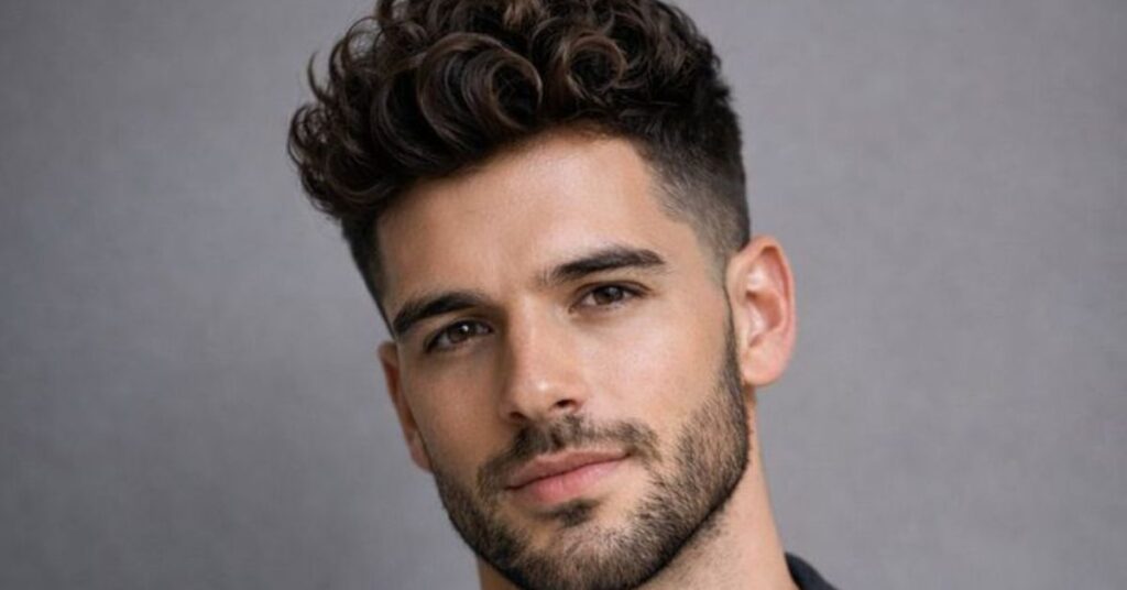  Textured messy crop haircut with choppy layers