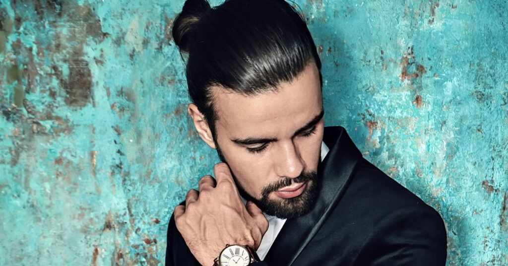 Textured quiff - medium length hairstyles for men