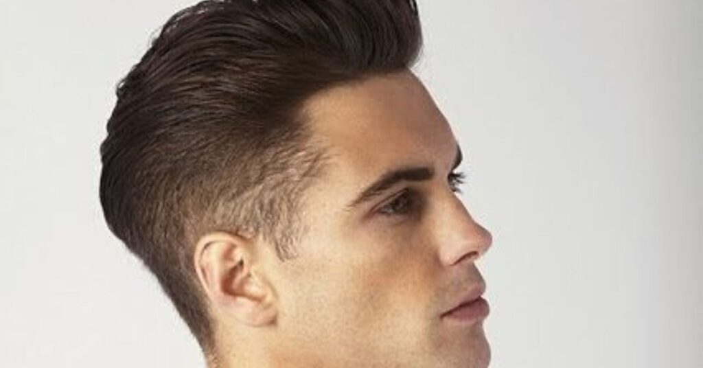 The ducktail hairstyle for a classic vintage look