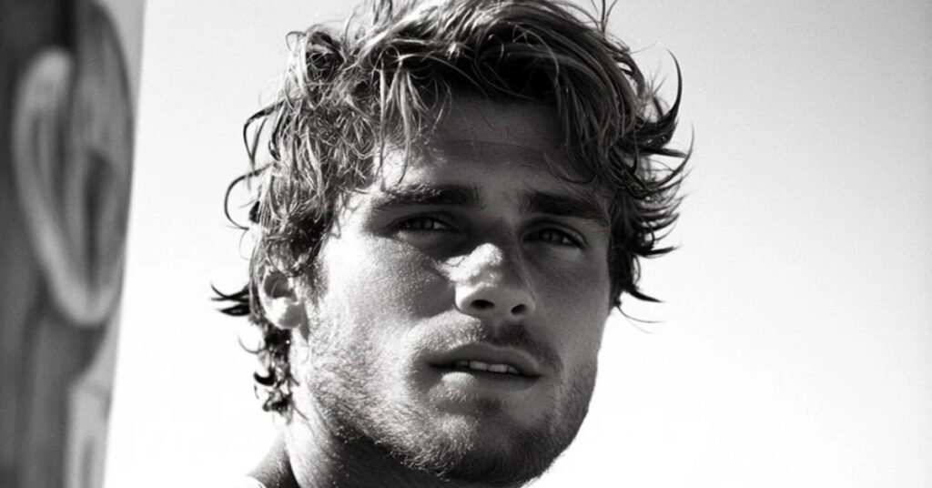 The surf-inspired flow - medium length hairstyles for men