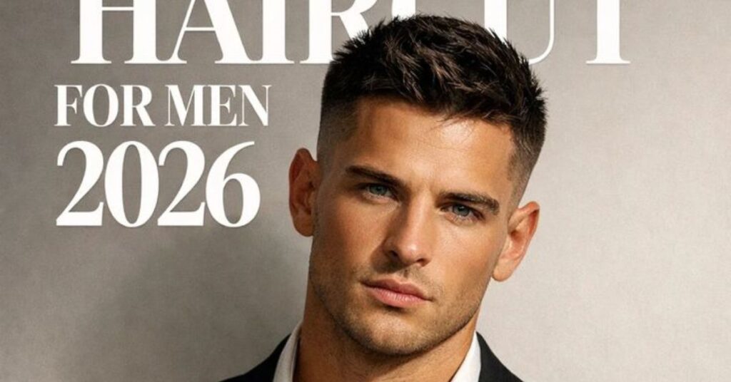 Wavy Ivy League cut with textured layers and a clean taper fade