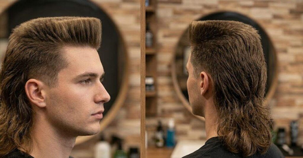Flat Top Mullet Haircut