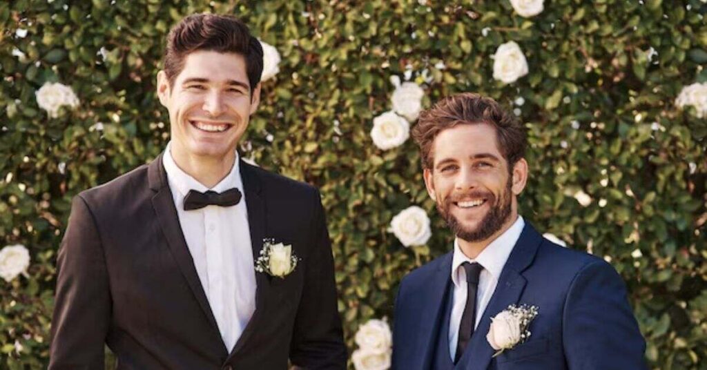 Ivy League Men’s Hairstyle for Wedding