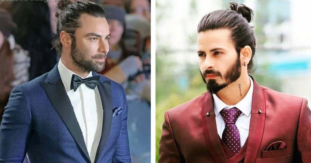 Man Bun for Wedding hairsyle