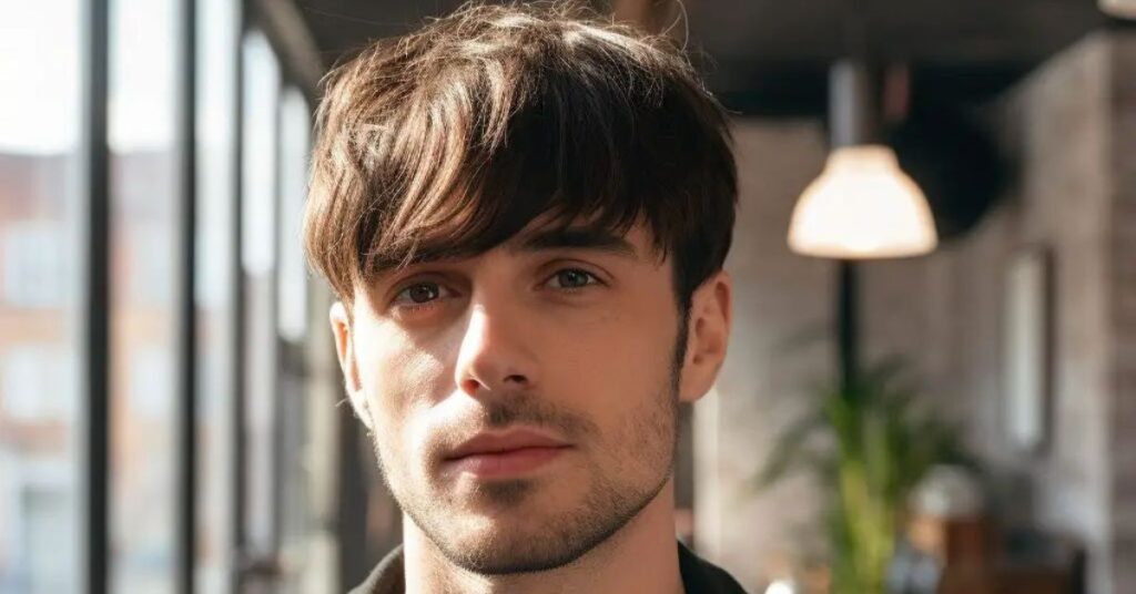 Haircuts for Big Foreheads Men