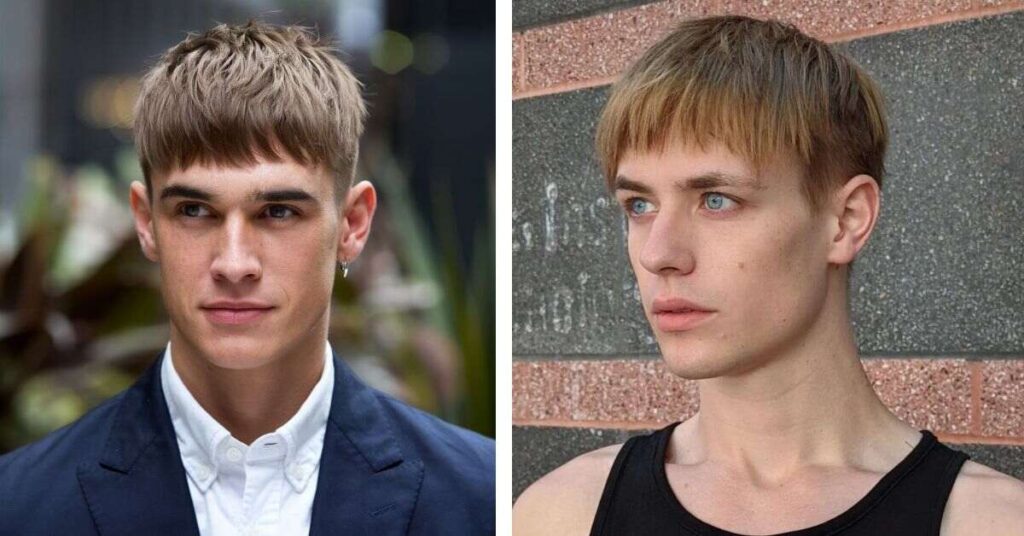 Haircuts for Big Foreheads Men