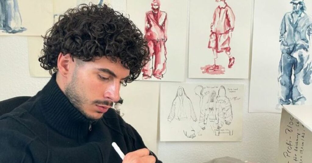 Twisted Crown Blowout Taper Haircut