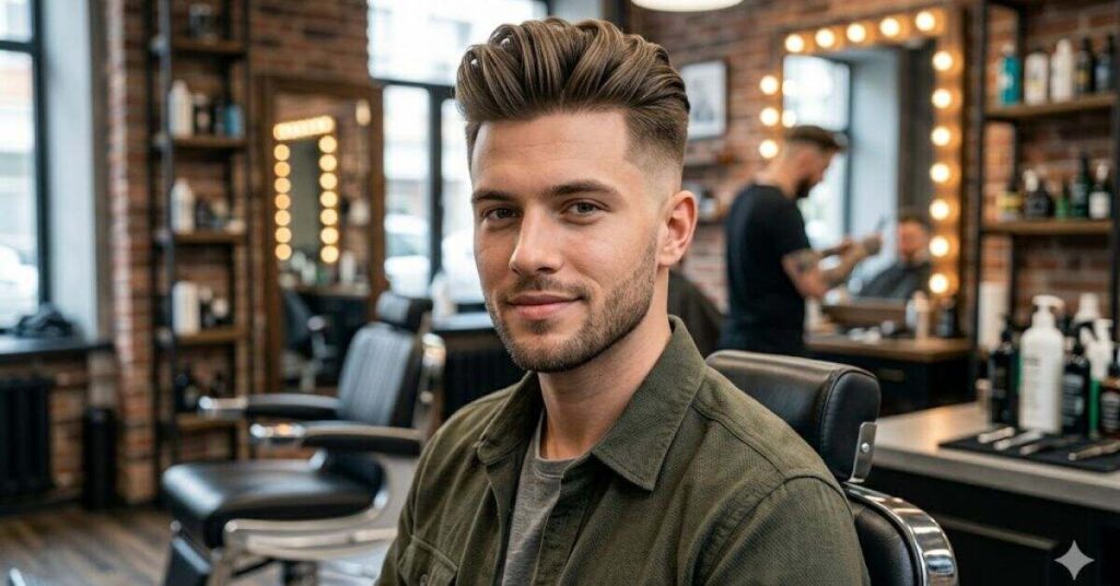 Short Modern Pompadour