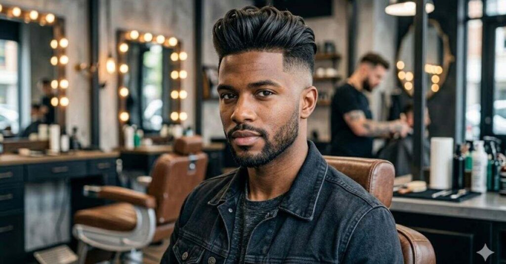 Skin Fade Pompadour