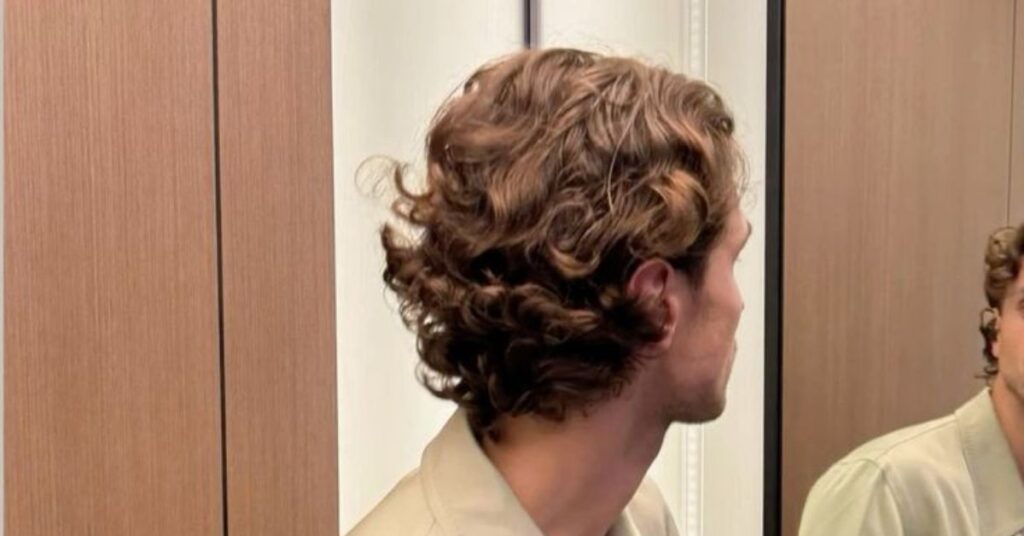 Slicked Back Curls 