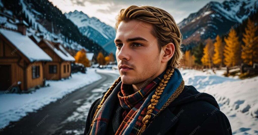The Viking Braid hairstyle for men