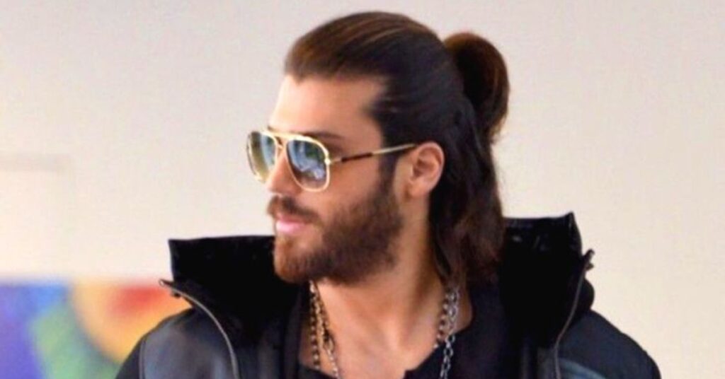 Modern man bun 2.0 with curly undercut