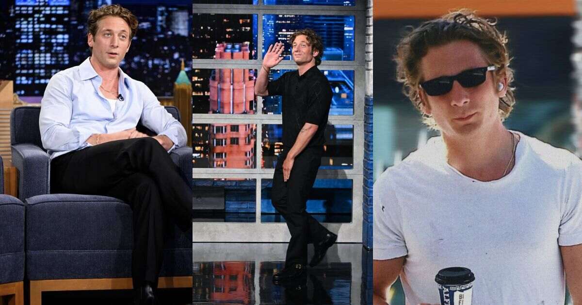 6 best Jeremy Allen White haircut styles for men: 2026 hair guide featuring The Bear curly look.