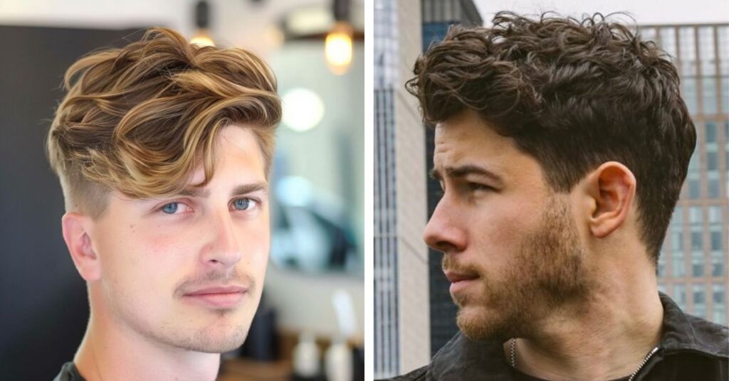 Curly hairstyles for men