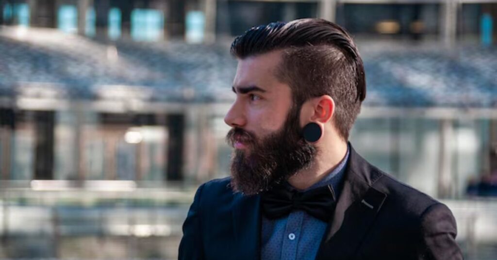 Classic Side Part haircut
