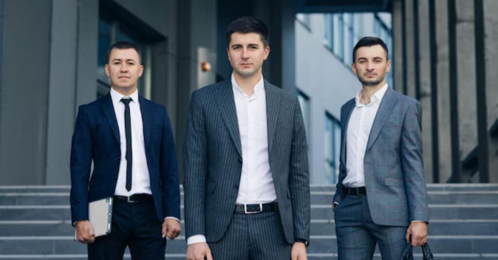 Conservative office crew cut with neat tapered neckline