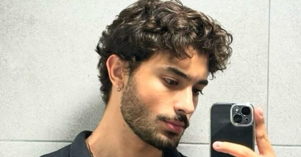 Curly hairstyles for men