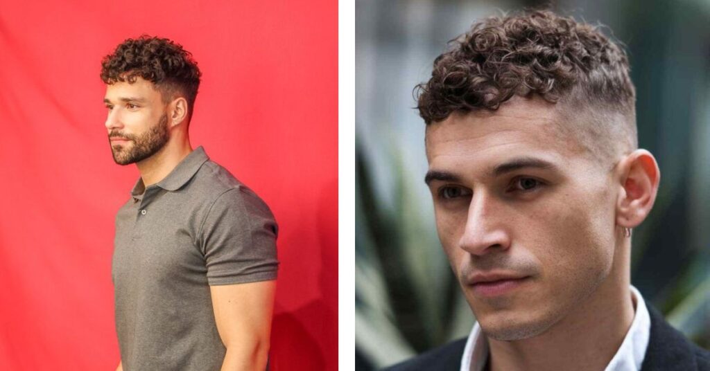 Curly hairstyles for men