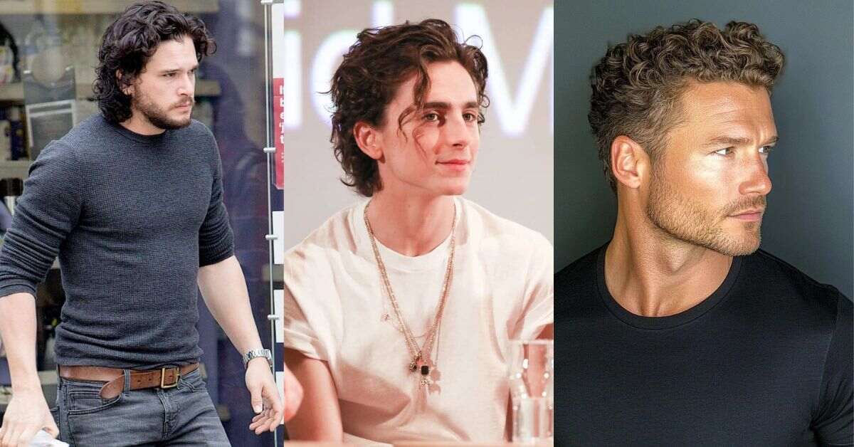 Curly Hairstyles for Men