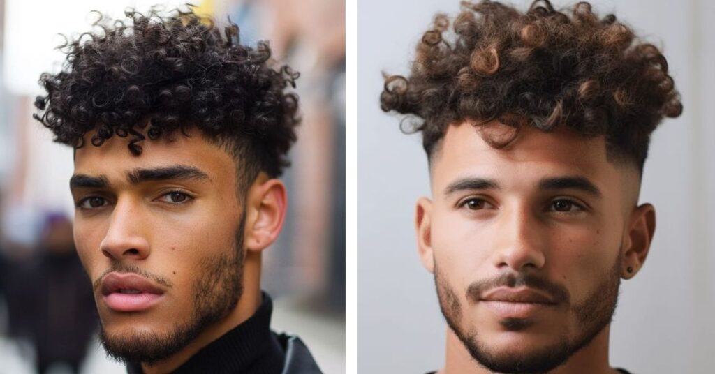 Curly hairstyles for men