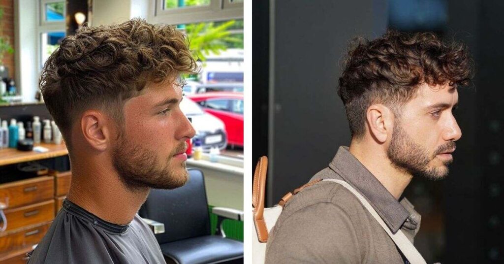 Curly hairstyles for men