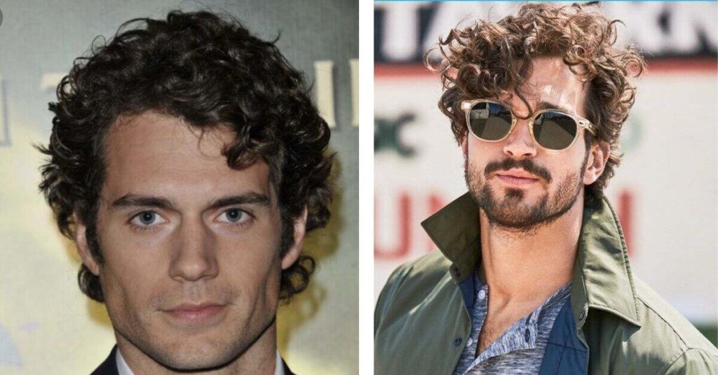 Curly hairstyles for men