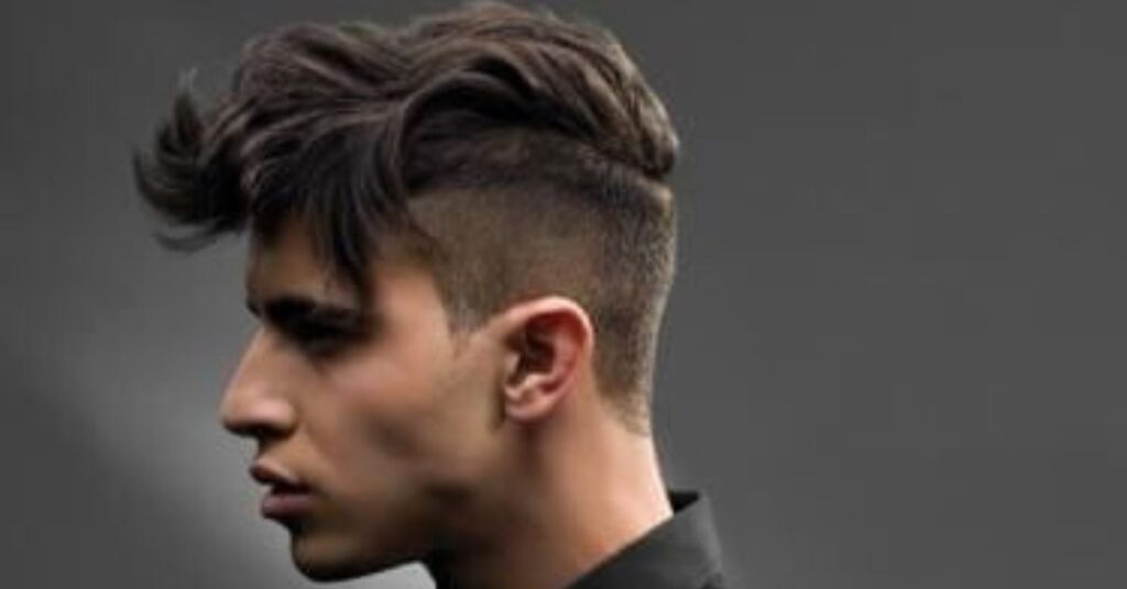 Men with straight hair