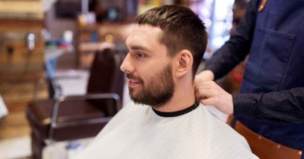 Textured Cut for Thin Hair men