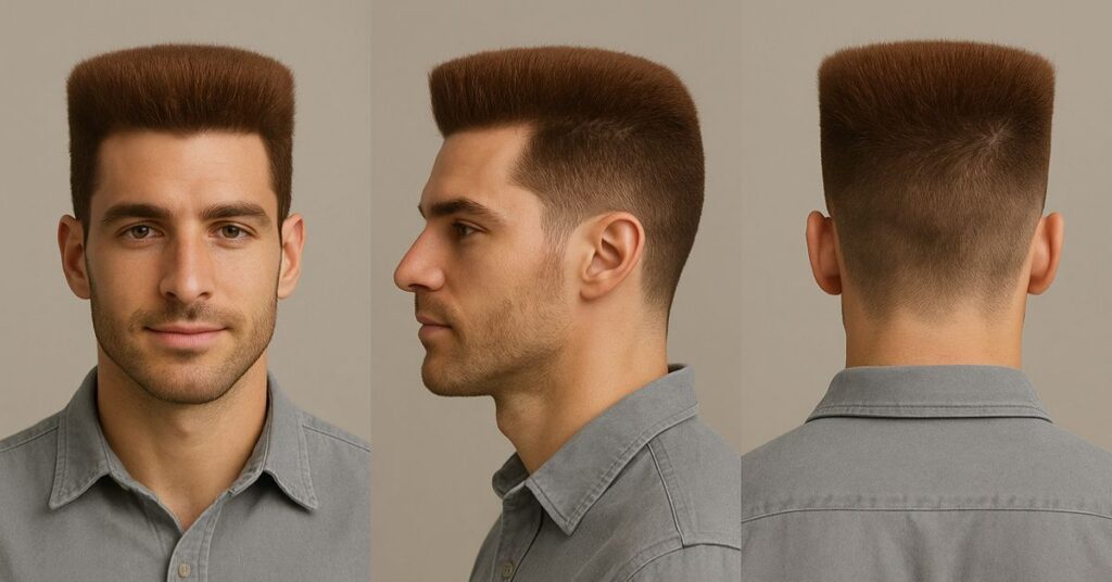 Flat Top (Straight Hair Version)
