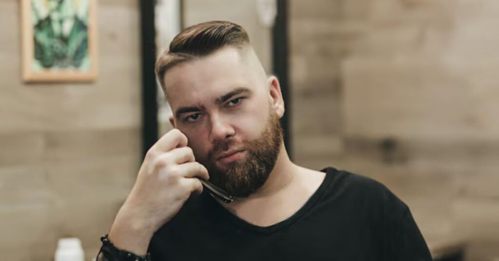 High fade crew cut with bold sharp silhouette