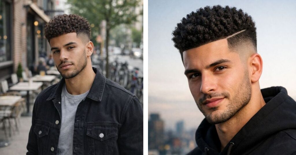 Curly hairstyles for men