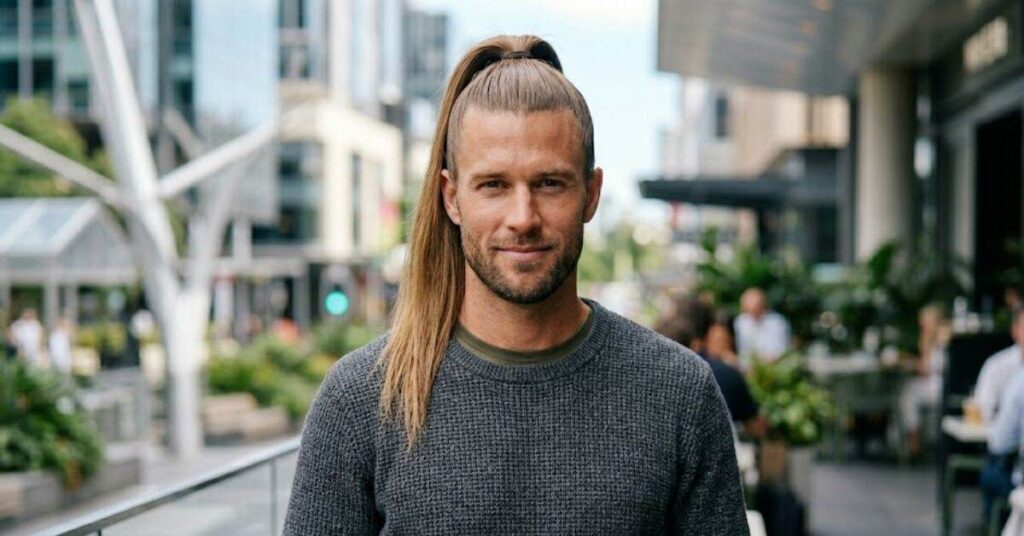 High Ponytail for Men