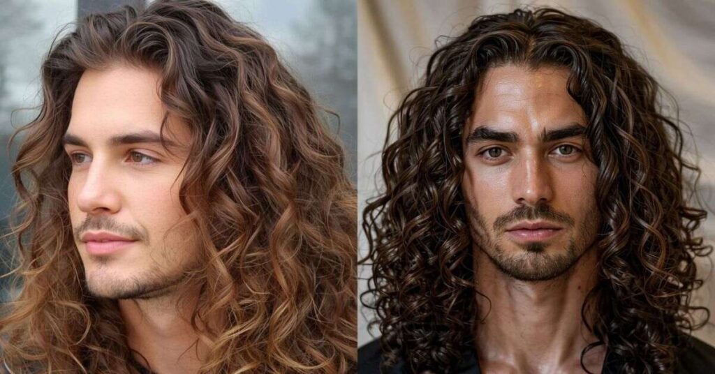 Curly hairstyles for men