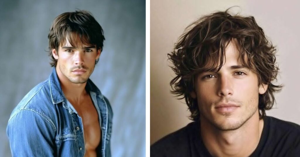 Men’s shoulder length hairstyles