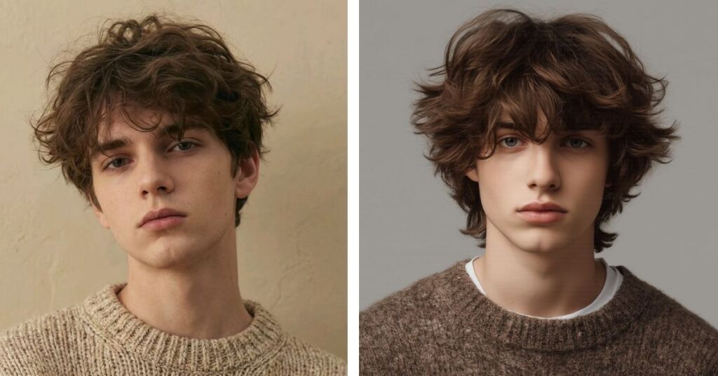 Short Shag (Straight Hair)