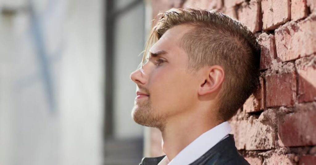 Side Part for Thin Hair guys
