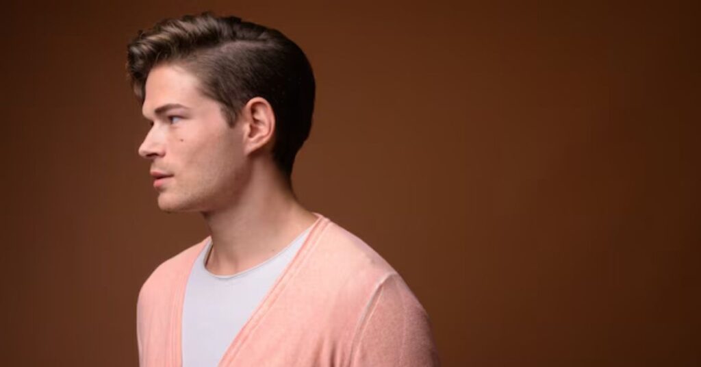 Side Part with Low Fade
