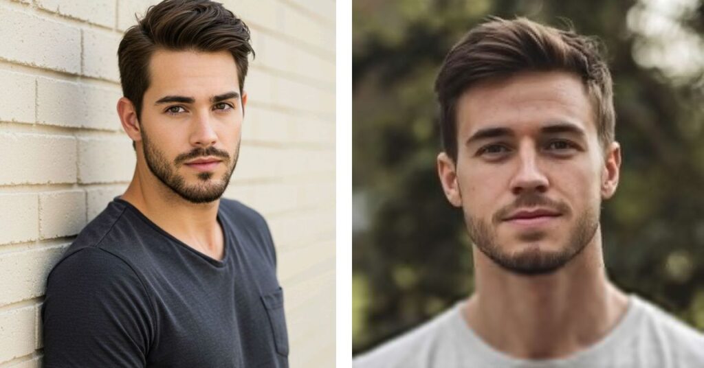 Side Part with Tapered Back
