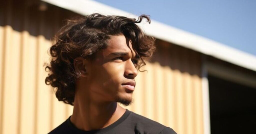 Curly hairstyles for men