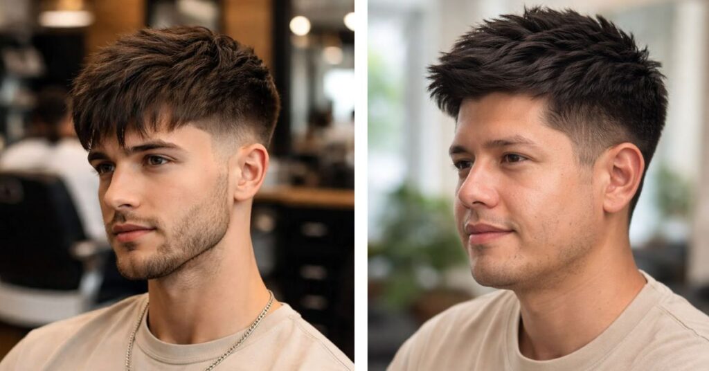 Textured Haircut Male
