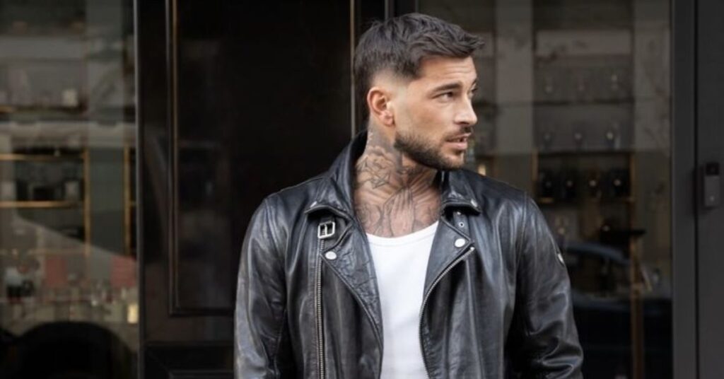 rofessional Taper Fade Modern Mullet for office look.