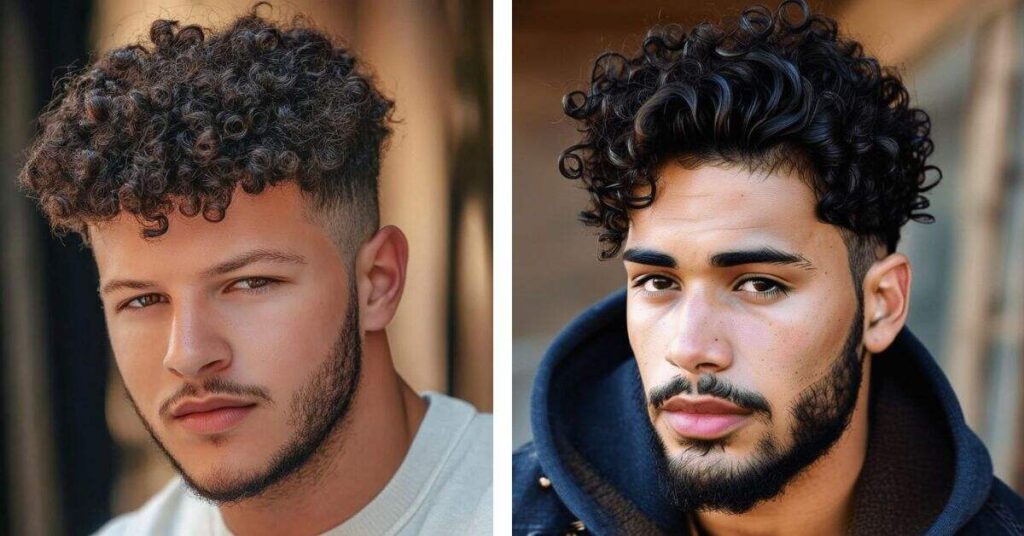 Curly hairstyles for men