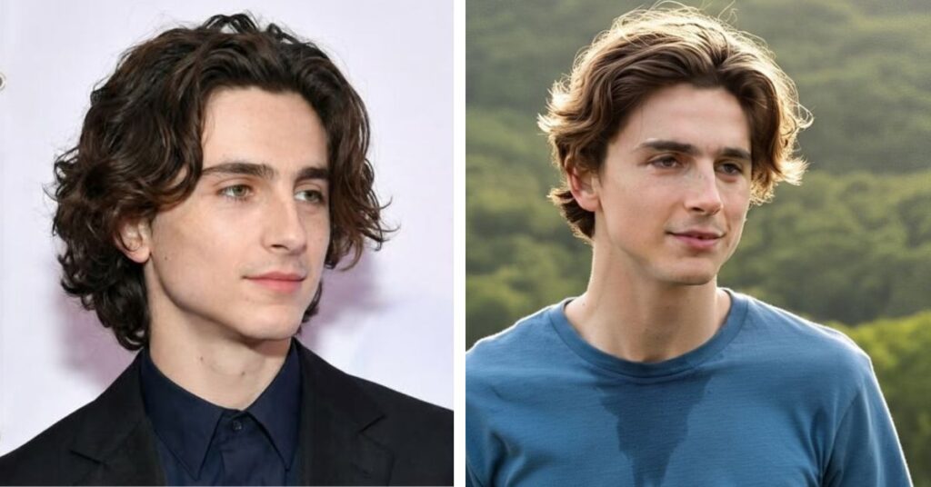  Timothée Chalamet haircut 