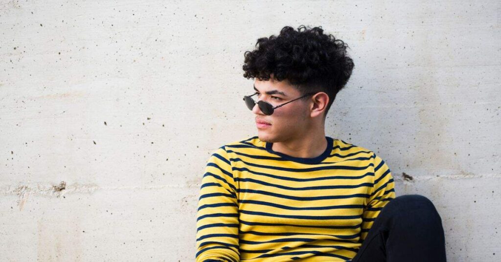 Curly hairstyles for men