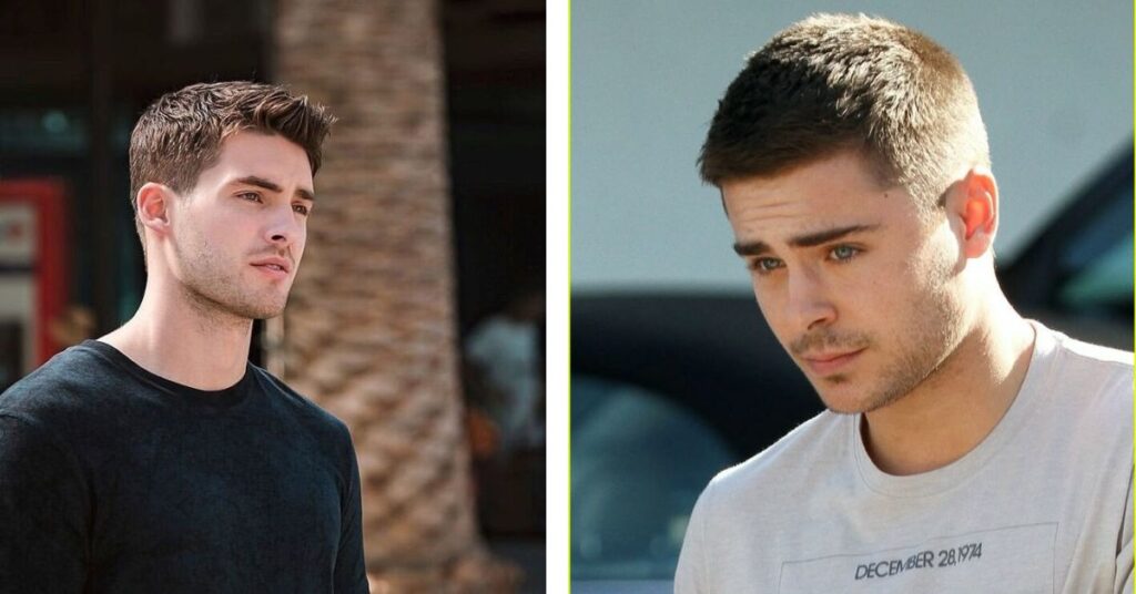 Textured Cut for Thin Hair men