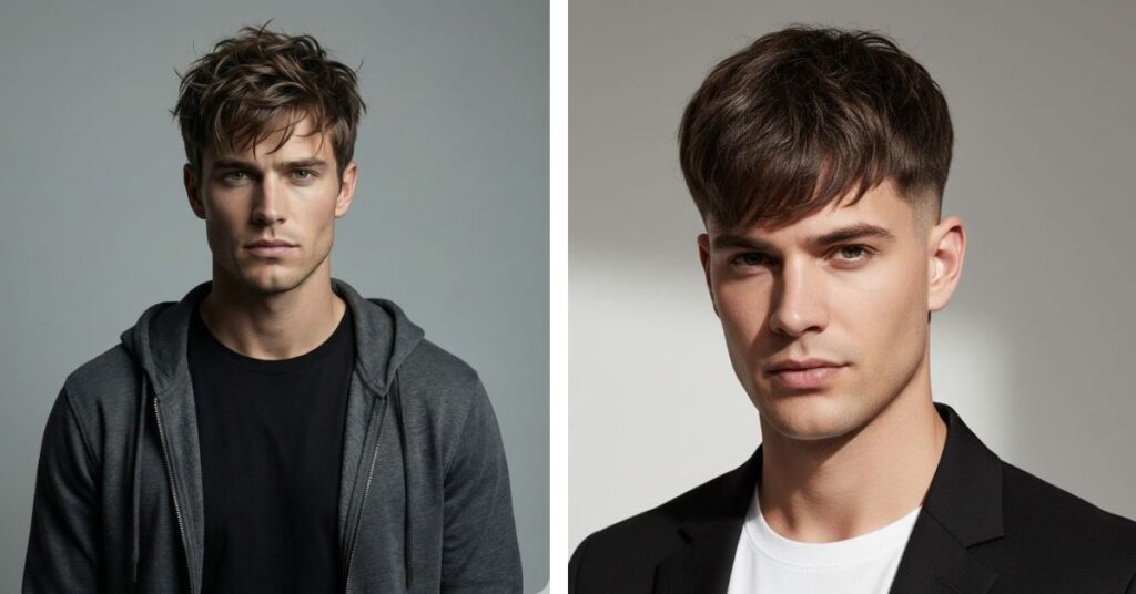 Textured Haircut Male