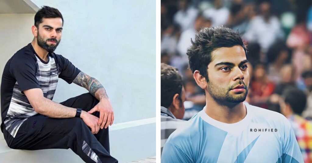 The Vintage Spiky Quiff virat kholi