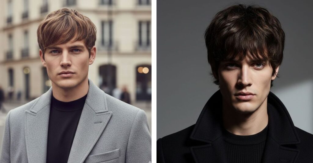 Textured Cut for Thin Hair men